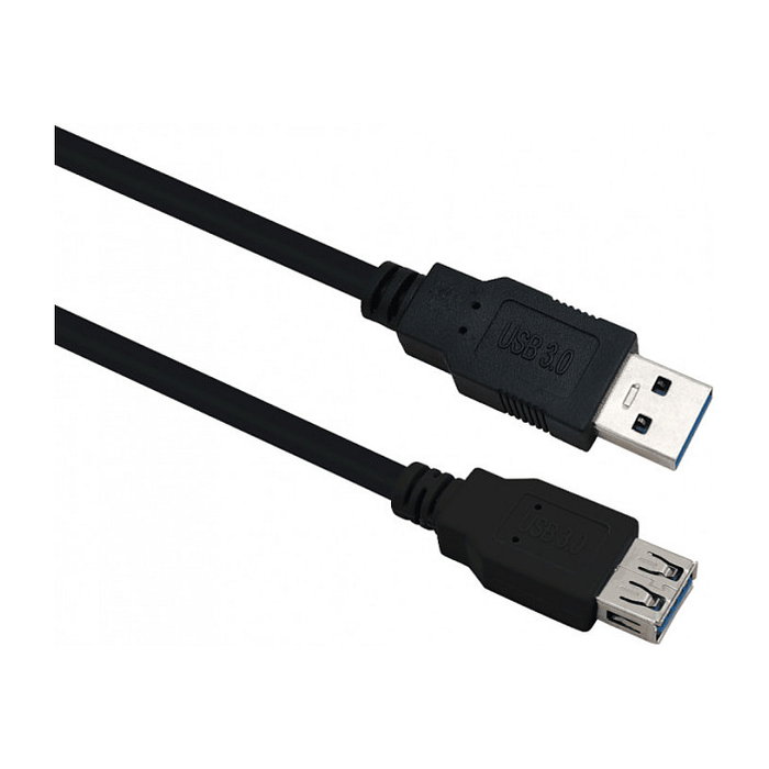 Helos Cable de extensión USB 3.2 Gen 1, USB A a USB A, 0,5 m, Negro Helos Cable de extensión USB 3.2 Gen 1, USB A a USB A, 0,5 m, Negro