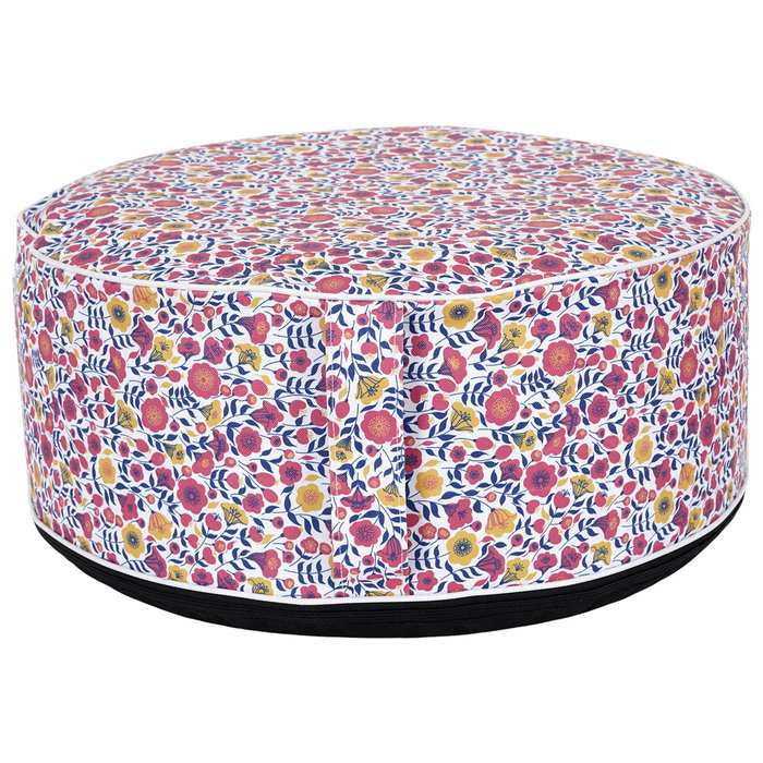 Home Deco Factory Puf Hinchable Estampado Floreado 56x25 cm Home Deco Factory Puf Hinchable Estampado Floreado 56x25 cm