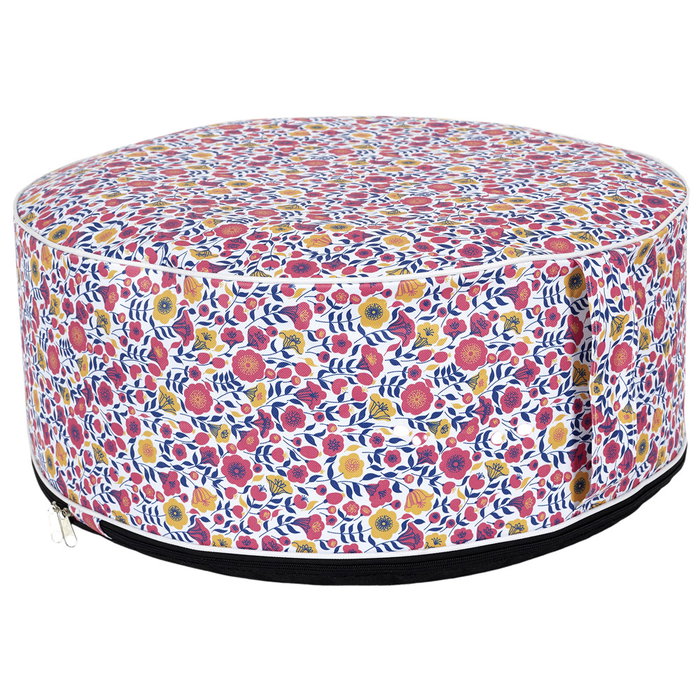 Home Deco Factory Puf Hinchable Estampado Floreado 56x25 cm Home Deco Factory Puf Hinchable Estampado Floreado 56x25 cm