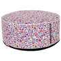 Home Deco Factory Puf Hinchable Estampado Floreado 56x25 cm