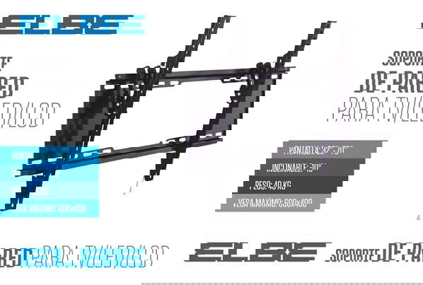 Elbe SP-3270-I Soporte Pared Inclinable para TV 32'-70' Max. 40Kg Incl. 10º Elbe SP-3270-I Soporte Pared Inclinable para TV 32'-70' Max. 40Kg Incl. 10º