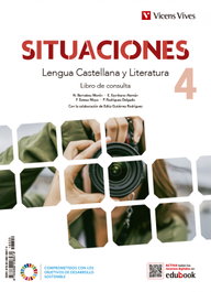 VICENS VIVES, LIBRO CONSULTA LENGUA Y LITERATURA 4ºESO. SITUACIONES 2023 - VICENS VIVES