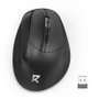 Redragon BM-4033 Ratón Vertical Inalámbrico 2.4GHz 4000DPI Negro Oficina