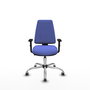 PIQUERAS Y CRESPO Silla de oficina Elche Azul claro