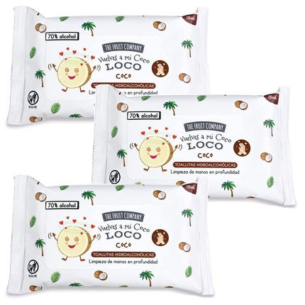 The Fruit Company Toallitas Multiuso Coco The Fruit Company Toallitas Multiuso Coco