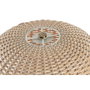 DKD Home Decor Lámpara de sobremesa de ratán Beige 40x40x61 cm