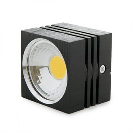 GreenIce Foco Downlight LED de Superficie Cuadrado 3W Blanco Cálido