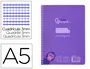 Liderpapel Cuaderno Espiral Pautaguía A5 Lila