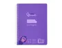 Liderpapel Cuaderno Espiral Pautaguía A5 Lila