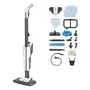 Polti Vaporetto SV660 Style - Mopa de vapor 2 en 1 para todo tipo de suelos - 1500W - Capacidad 0.5L - Cable 6m - Gris/Blanco - POL8007411013256