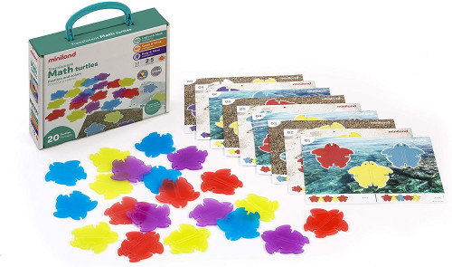 MINILAND Translucent Math Turtles