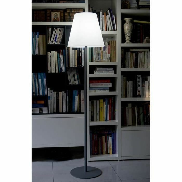 Lumisky Luminaria de pie 150cm con bombilla de control remoto y luz blanco frío