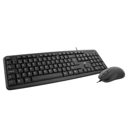 T'nb Pack teclado + ratón portugués wired
