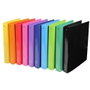 Exacompta Carpetas de 4 Anillas de Cartón Forrado A4 en Colores Surtidos