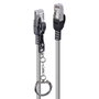 Lindy Cable de red Cat6a S/FTP 20m Gris