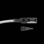 Lindy 47609 Cable de Red Ethernet Cat6a S/FTP (S-STP) RJ45 Macho a Macho, Gris, 20 Metros