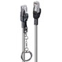 Lindy Cable de red Cat6a S/FTP 20m Gris