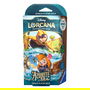 Ravensburger Disney Lorcana TCG - Mazo de Inicio Azurite, Juego de Cartas Coleccionable en Inglés, Incluye 60 Cartas y Pack de Refuerzo