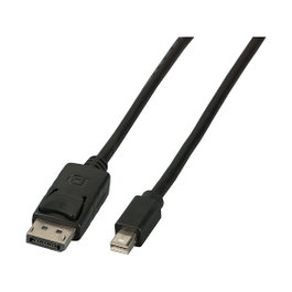EFB Elektronik Cable Mini DisplayPort a DisplayPort K5565SW.3, 3m, Negro