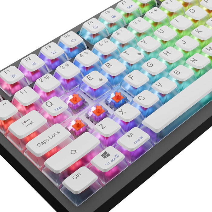 Rampage Zenith Pro 8000Hz Teclado Gaming Magnético Hall Effect RGB Negro Rampage Zenith Pro 8000Hz Teclado Gaming Magnético Hall Effect RGB Negro