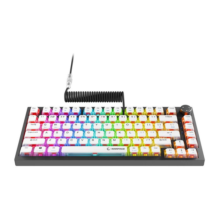 Rampage Zenith Pro 8000Hz Teclado Gaming Magnético Hall Effect RGB Negro Rampage Zenith Pro 8000Hz Teclado Gaming Magnético Hall Effect RGB Negro