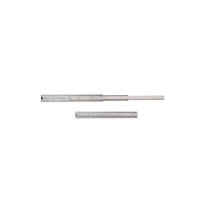 Emuca Juego de guías de bolas para cajones con extracción total, 400 mm Emuca Juego de guías de bolas para cajones con extracción total, 400 mm