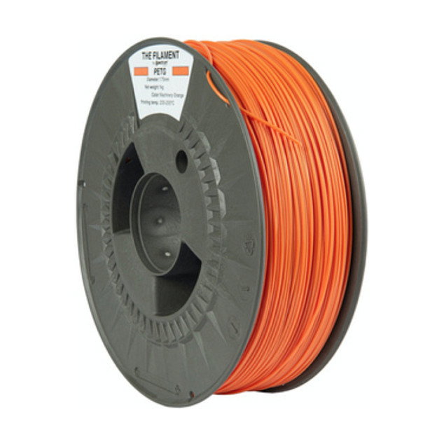 Spectrum Filaments TF-24024 Filamento PETG 1.75mm 1kg, Color Naranja Machinery Orange, Alta Velocidad 350 mm/s