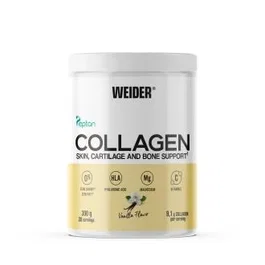 WEIDER Collagen Vainilla 300Gr con Vitamina C y Magnesio para Huesos y Cartílagos