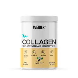 WEIDER Collagen Vainilla 300Gr con Vitamina C y Magnesio para Huesos y Cartílagos