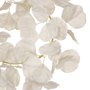 Ixia Corona Blanca de PVC para Jardín 35 x 35 cm