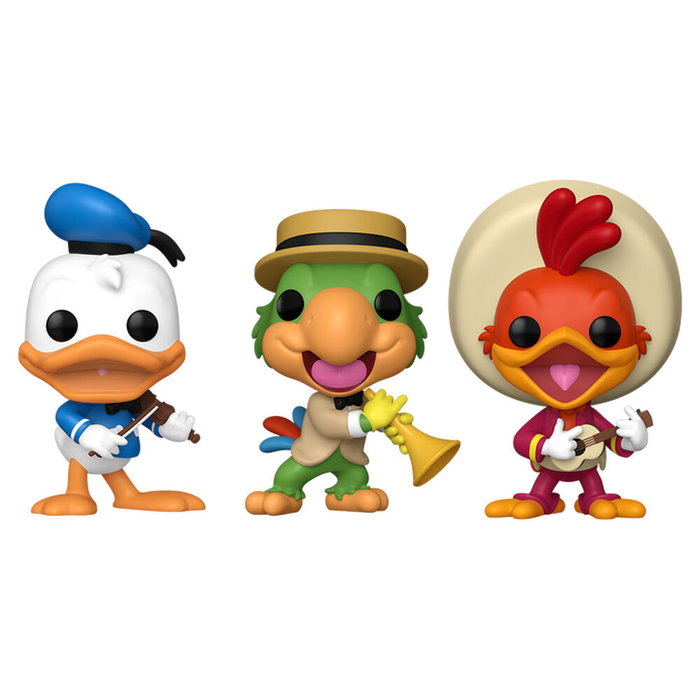 FUNKO Blíster 3 figuras POP Disney Los Tres Caballeros
