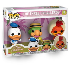 FUNKO Blíster 3 figuras POP Disney Los Tres Caballeros