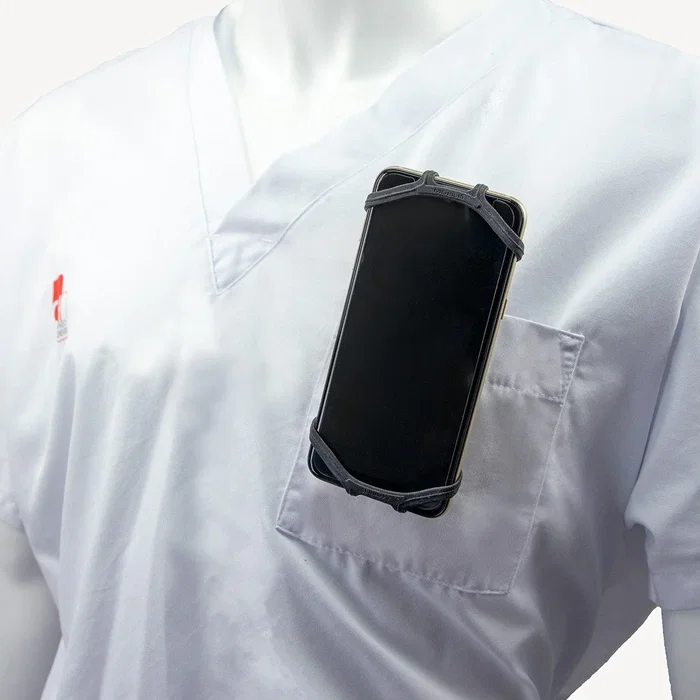 Mobilis 001359 Soporte Pasivo para Smartphone de Cinturón con Clip Negro