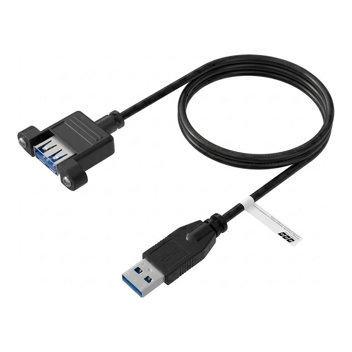 EFB Elektronik K5265SW.0,5V2 Cable de extensión USB 3.2 Gen 1 A-A, 0,5 m, Negro EFB Elektronik K5265SW.0,5V2 Cable de extensión USB 3.2 Gen 1 A-A, 0,5 m, Negro