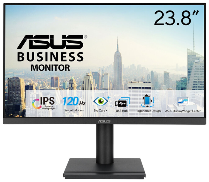 Asus VA249QGS Monitor Profesional 23,8 Pulgadas Full HD IPS 120Hz Negro