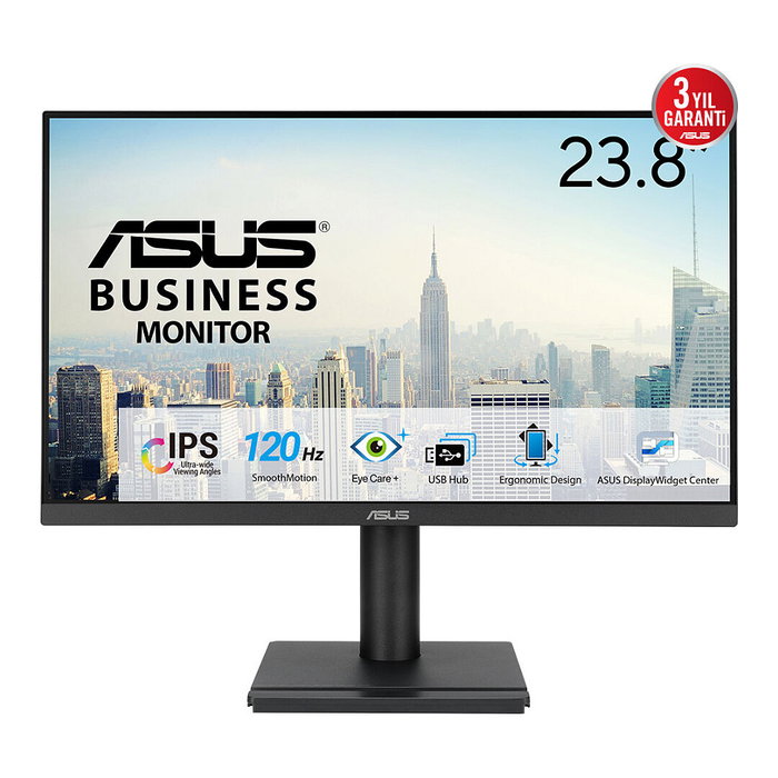 Asus VA249QGS Monitor Profesional 23,8 Pulgadas Full HD IPS 120Hz Negro