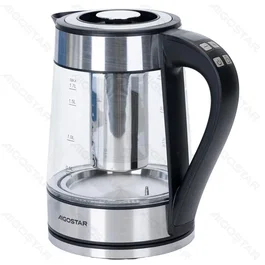 Aigostar Hervidor Eléctrico 1,7L 2200W Negro