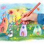 Staedtler Triplus Jumbo Lápices de Colores Surtidos 10+2 con Sacapuntas de Regalo