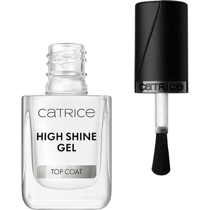 Catrice High Shine Gel Top Coat - Esmalte de Gel Sin Necesidad de Lámpara UV, Brillo Instantáneo y Duradero, Acabado Liso y Radiante para Uñas, 10.50 ml Catrice High Shine Gel Top Coat - Esmalte de Gel Sin Necesidad de Lámpara UV, Brillo Instantáneo y Duradero, Acabado Liso y Radiante para Uñas, 10.50 ml