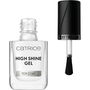 Catrice High Shine Gel Top Coat - Esmalte de Gel Sin Necesidad de Lámpara UV, Brillo Instantáneo y Duradero, Acabado Liso y Radiante para Uñas, 10.50 ml