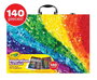 Crayola Set de Arte Maletín del Artista Arcoíris 140 Piezas para Niños 4+ Años, Material Plástico