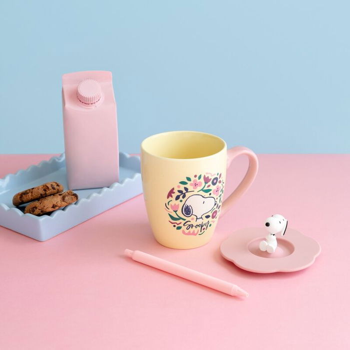 ERIK Taza premium tapa Snoopy