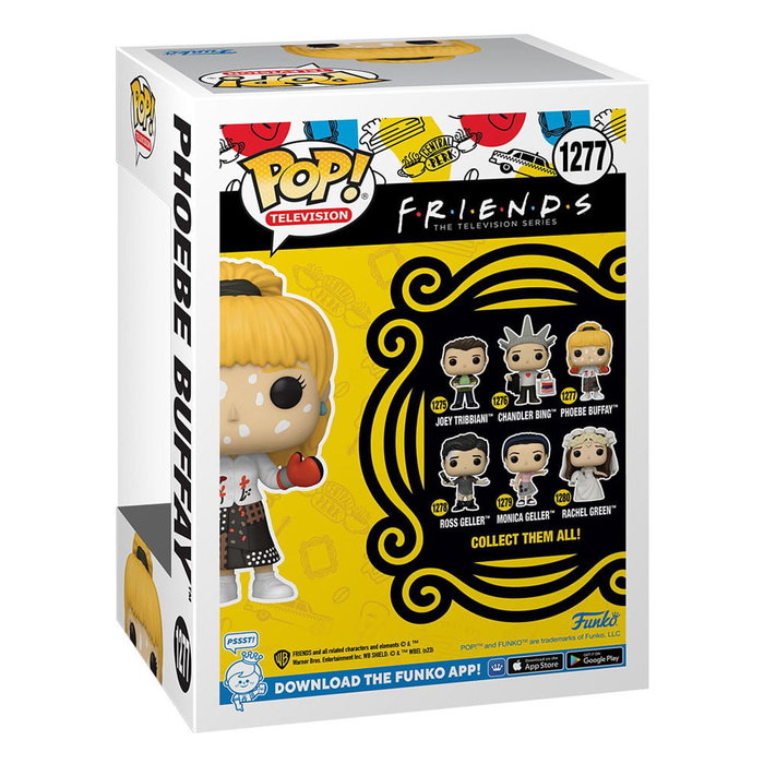 Funko POP! TV Friends Phoebe w/ Chicken Pox Figura de Vinilo