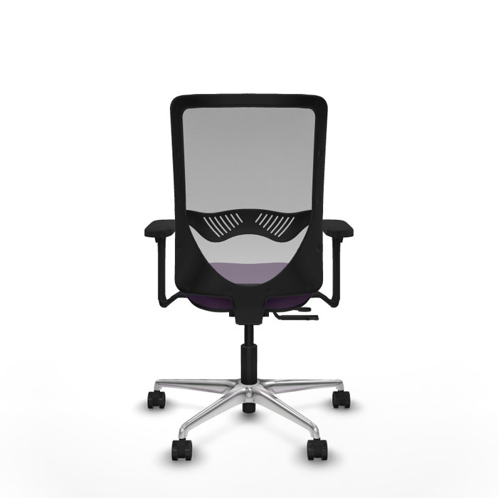 PIQUERAS Y CRESPO Silla de oficina Zulema con mecanismo Sincro/Traslack, Morado y Gris PIQUERAS Y CRESPO Silla de oficina Zulema con mecanismo Sincro/Traslack, Morado y Gris