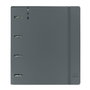 Safta Carpeblock Carpeta de Anillas DIN A4 Gris Oscuro con Recambio