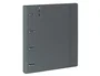 Safta Carpeblock Carpeta de Anillas DIN A4 Gris Oscuro con Recambio