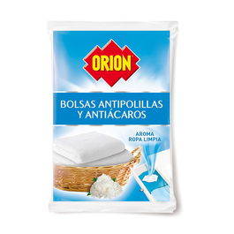 ORION Bolsa Antipolillas Ropa Limpia 20 Unidades