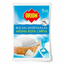 Orion Bolsa Antipolillas y Ácaros Aroma Ropa Limpia, 20 unidades