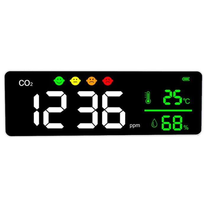Levenhuk Wezzer Air MC50 Monitor de Calidad del Aire Levenhuk Wezzer Air MC50 Monitor de Calidad del Aire