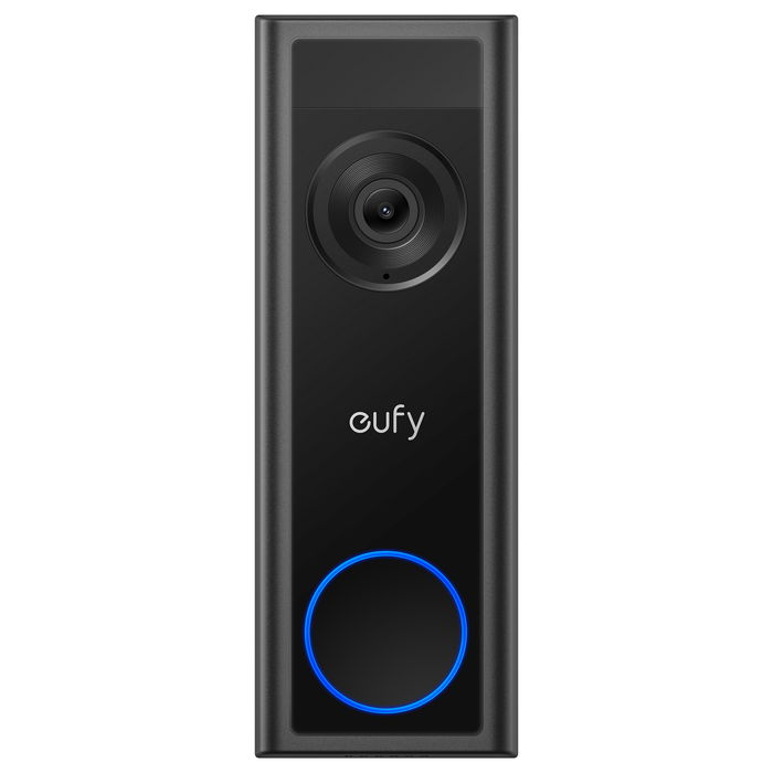 Eufy Videoportero Inteligente C31 con Cámara Wi-Fi, Compatible con Alexa y Google Assistant, Negro